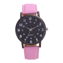 Load image into Gallery viewer, Leather Quartz Watch Women