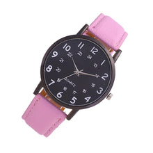 Load image into Gallery viewer, Leather Quartz Watch Women