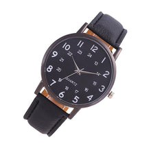 Load image into Gallery viewer, Leather Quartz Watch Women
