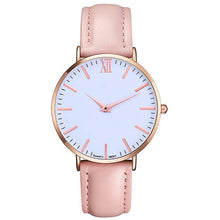 Load image into Gallery viewer, Luxury Leather Quartz Watch Women