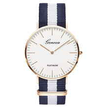 Load image into Gallery viewer, Nylon strap Style Quartz Women