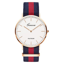 Load image into Gallery viewer, Nylon strap Style Quartz Women