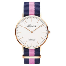 Load image into Gallery viewer, Nylon strap Style Quartz Women