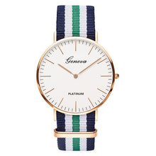 Load image into Gallery viewer, Nylon strap Style Quartz Women