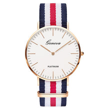 Load image into Gallery viewer, Nylon strap Style Quartz Women