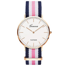 Load image into Gallery viewer, Nylon strap Style Quartz Women